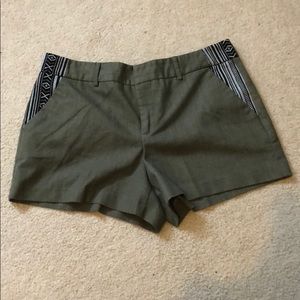 Olive Green high wasted shorts